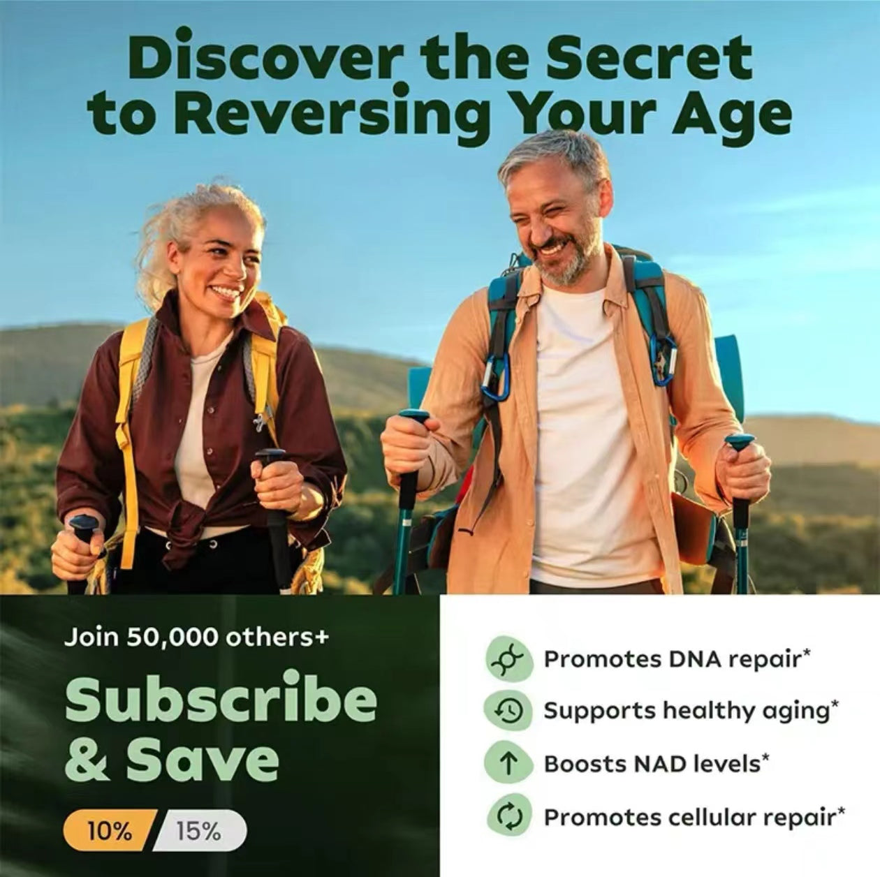NMN Supplement Alternative - Liposomal NAD w/Resveratrol - High Purity NAD Supplement for Anti-Aging, Energy, Focus
