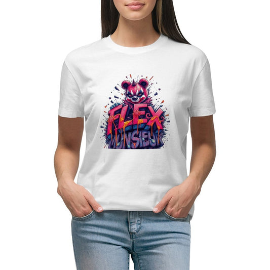 **Sale** Women's Munsieur T-shirt "Flex" Streetwear for Her