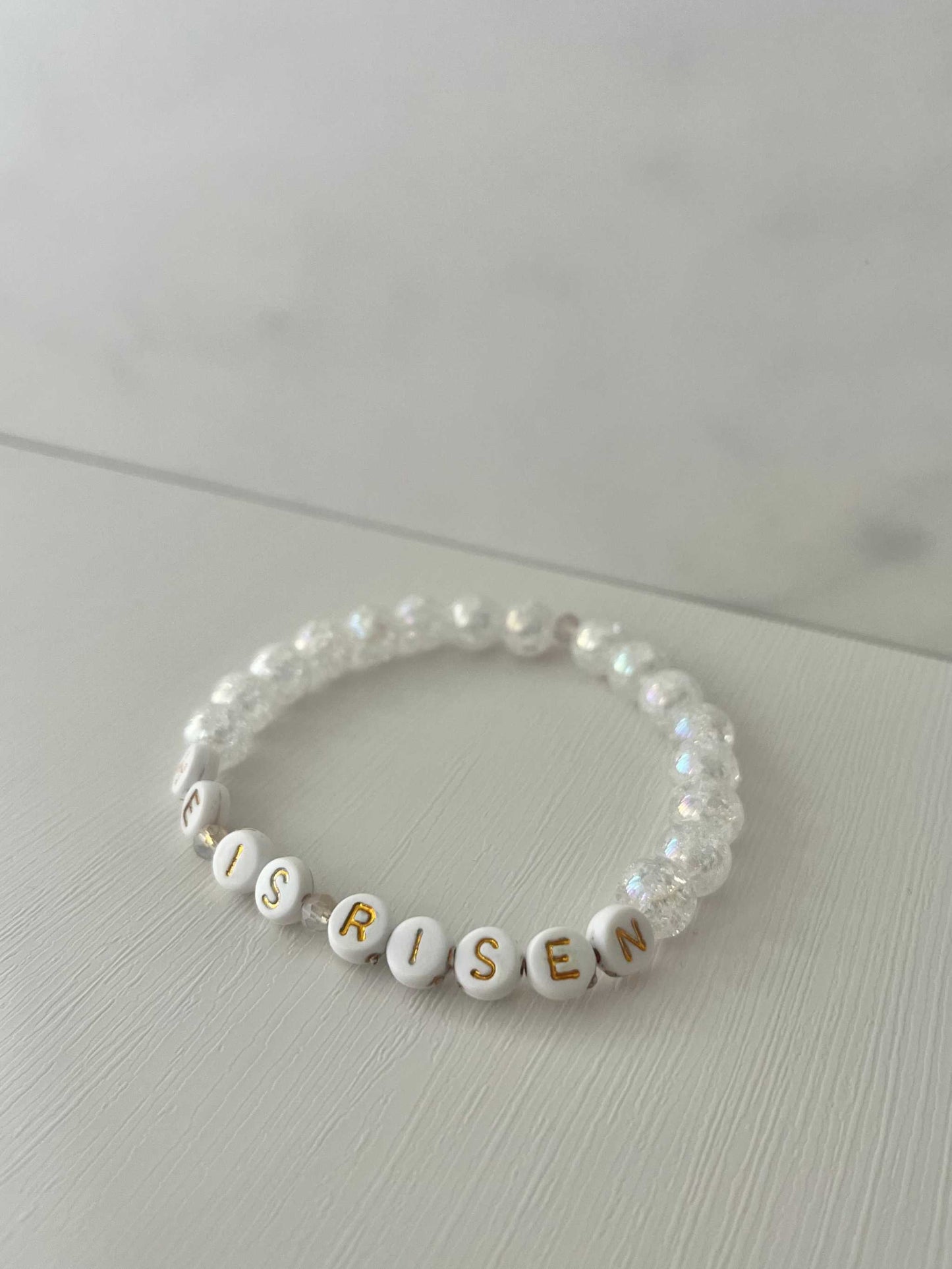 He Is Risen Bead Bracelet – Handmade Christian Jewelry