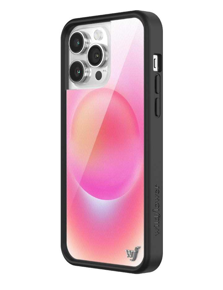 Hot Pink Aura iPhone 16 Plus Case