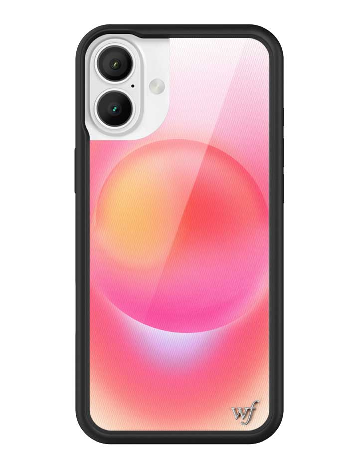 Hot Pink Aura iPhone 16 Plus Case