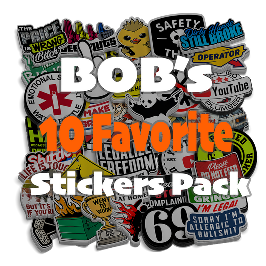 Free Sticker Pack - Bob’s 10 favorite stickers
