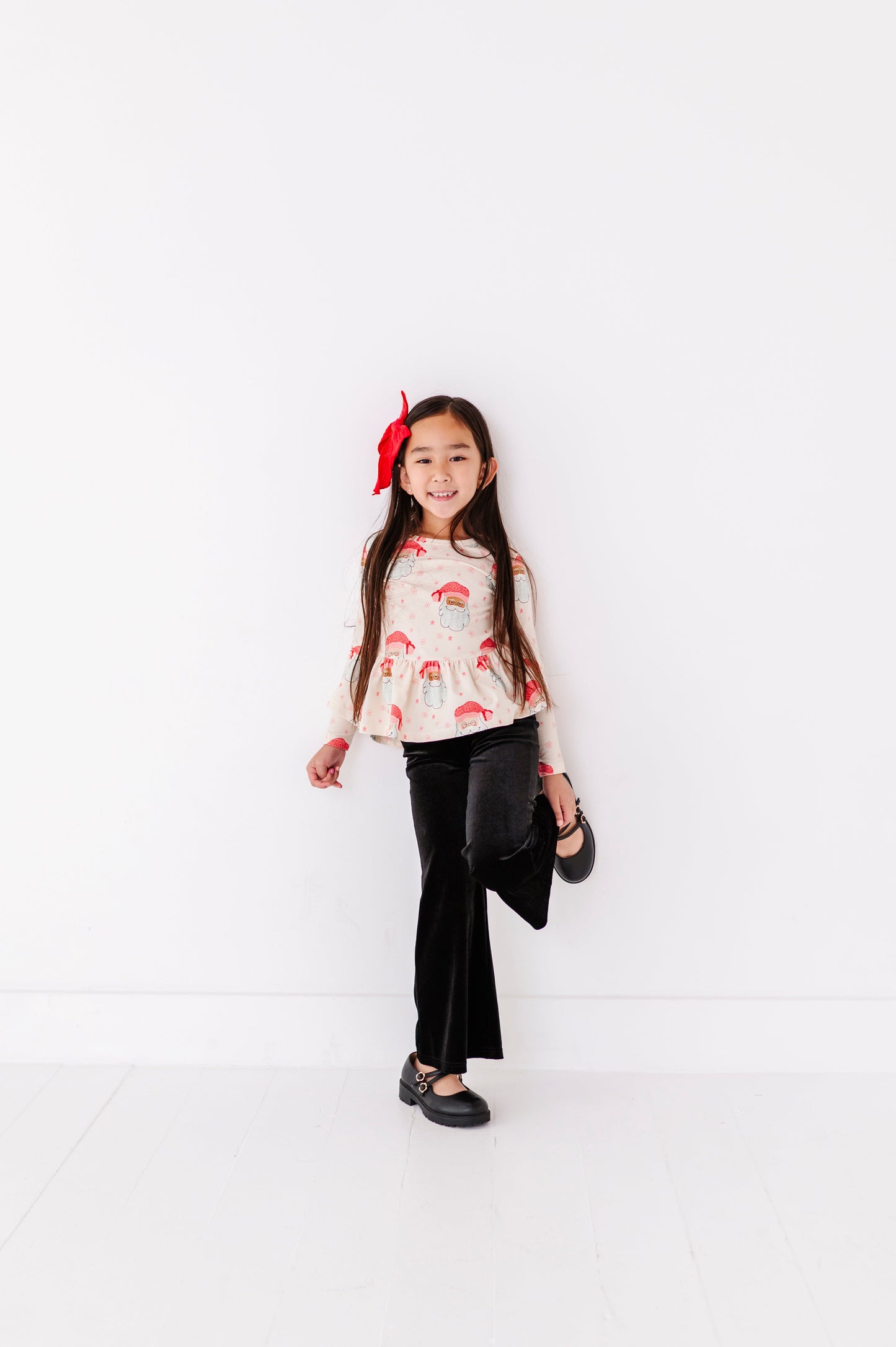 Black Velvet | Wide-Leg Pants
