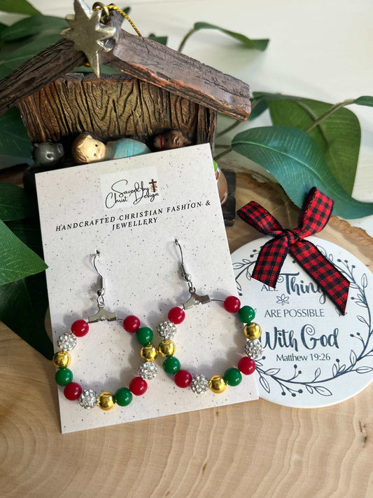 Christmas Earrings - Festive Holiday Jewelry