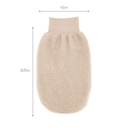 Jute Exfoliating Bath Mitt