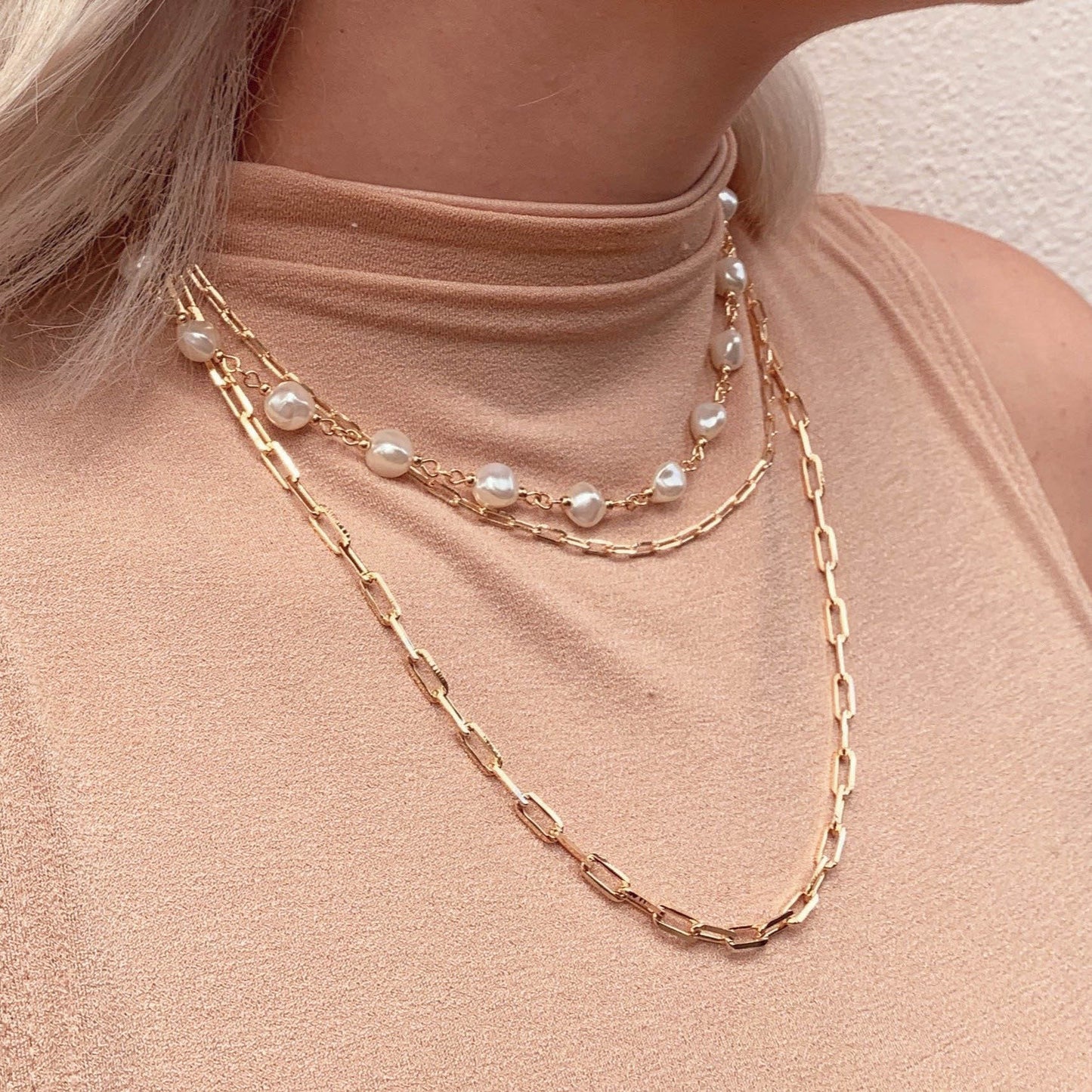 Gold + Pearly