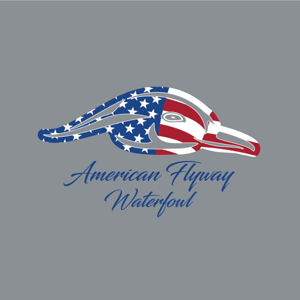 Stars and Stripes Tee - Grey