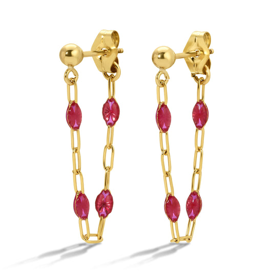 Amalfi Enamel Earring