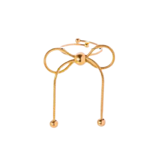 Droopy Bow Ring