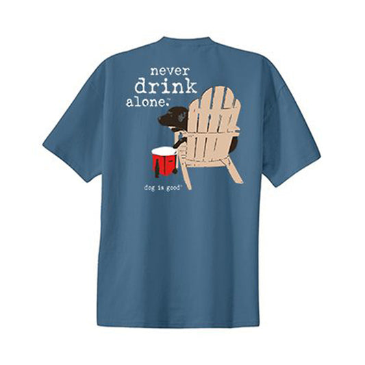 Never Drink Alone Graphic T-Shirt