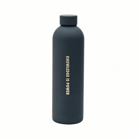 Knowledge is Power Waterbottle