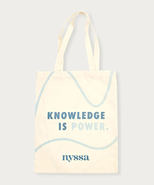 Knowledge is Power Tote