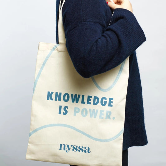 Knowledge is Power Tote