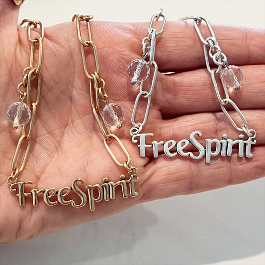 Free Spirit Long Chain Necklace