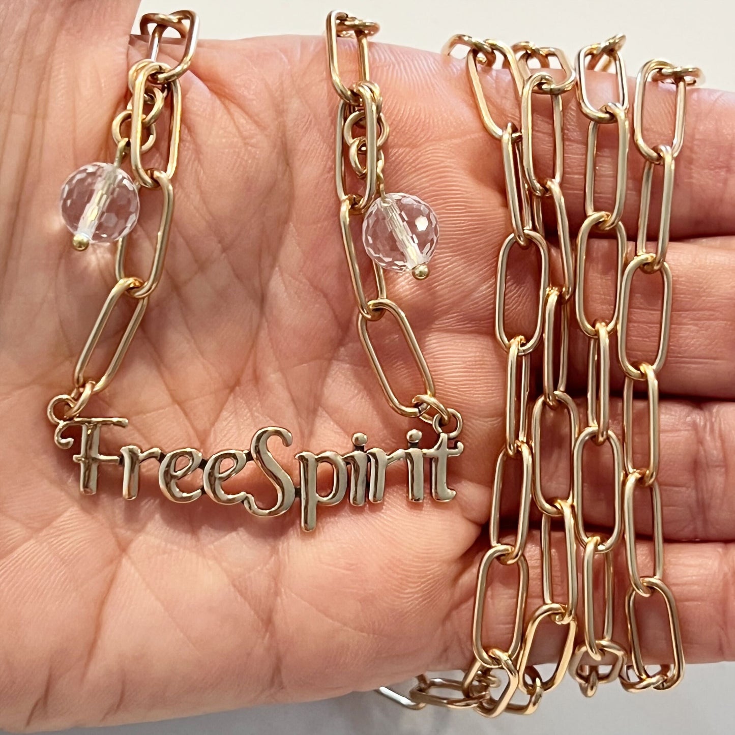 Free Spirit Long Chain Necklace