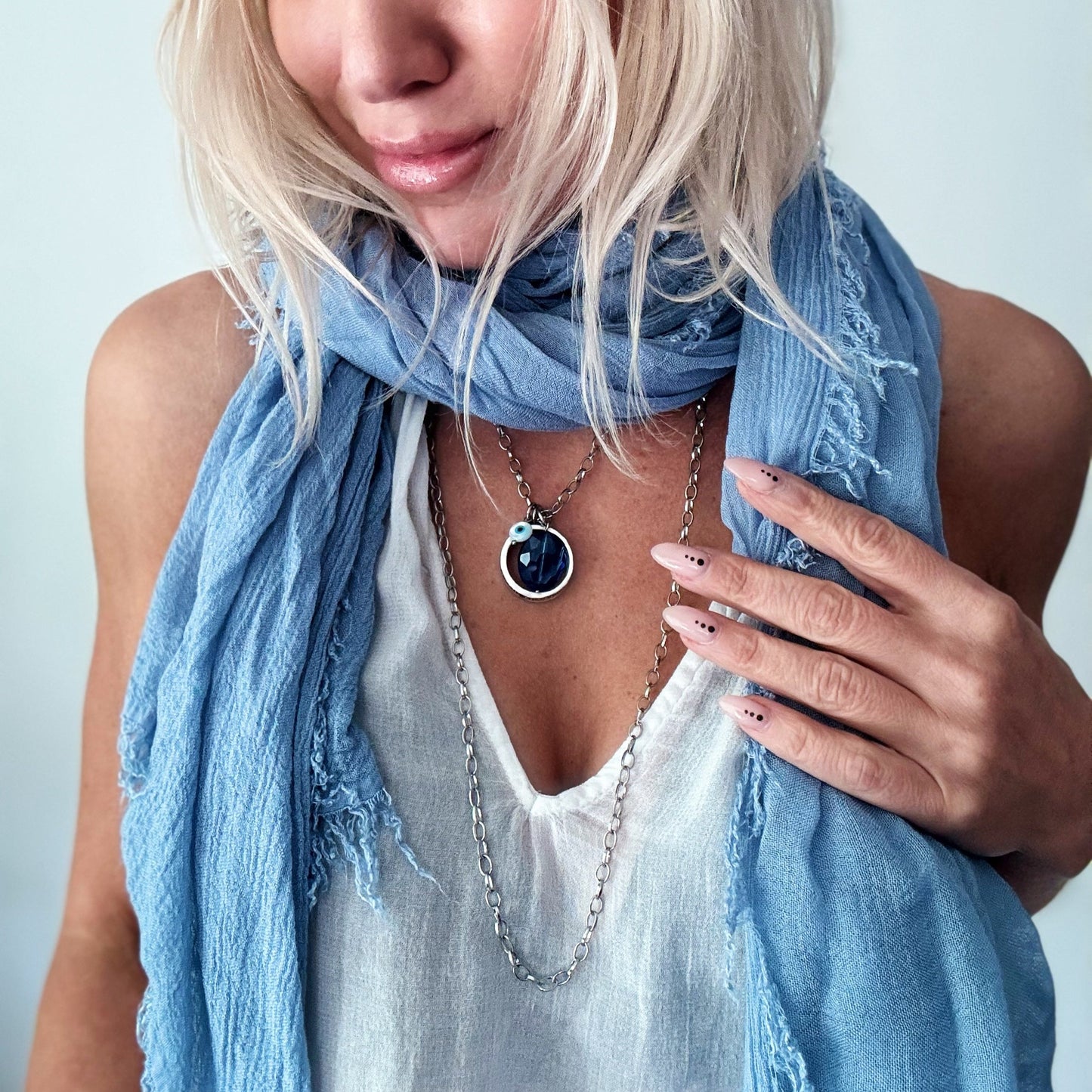I Welcome Miracles Follow Your Bliss Ring Original Necklace
