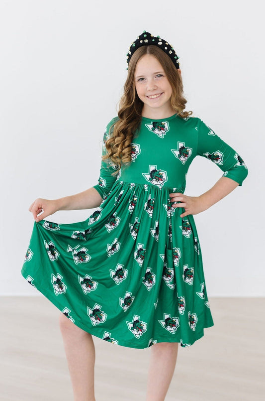 Southlake Carroll Dragons Pocket Twirl Dress