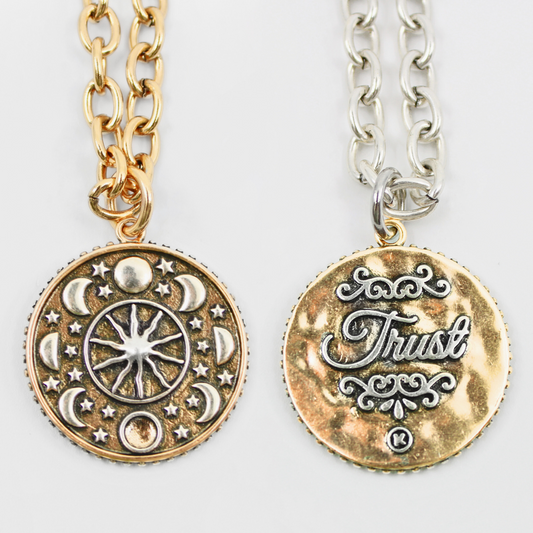 Trust Moon Phase Essential Necklace