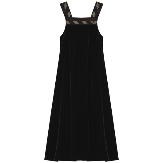 Special Leopard Elastic Ribbon Dress