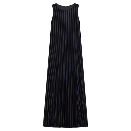 Maxi Striped Mesh Velour Combo Jumper