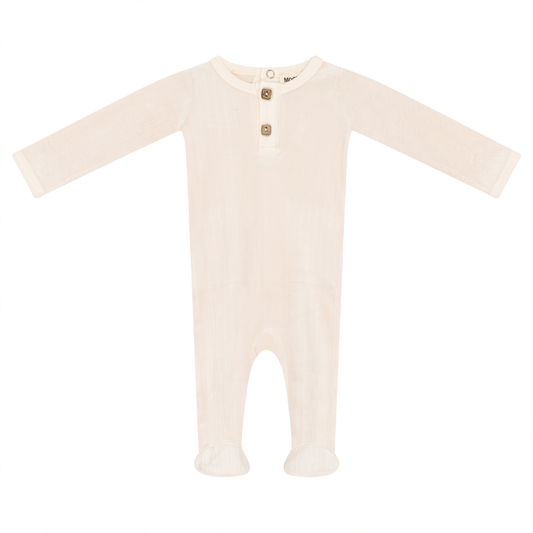 Ribbed Velour Stretchie
