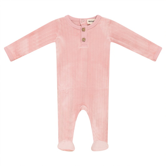 Ribbed Velour Stretchie