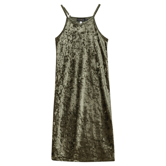 Crushed Velour Maxi Jumper