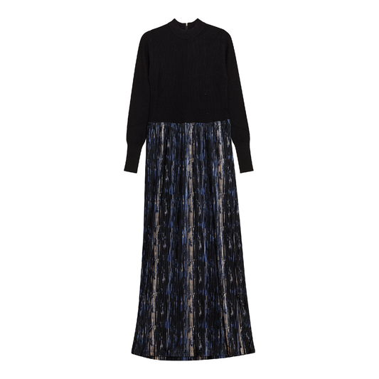 Velour Maxi Dress