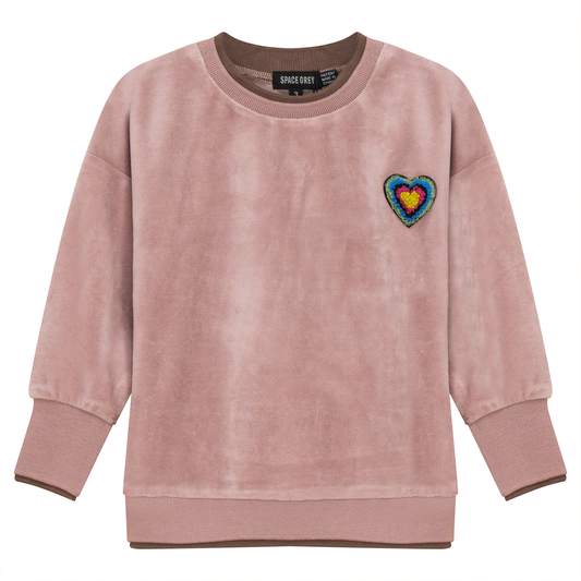 Velour Sweatshirt