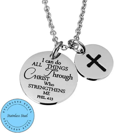Christ Strengthens Me – Silver