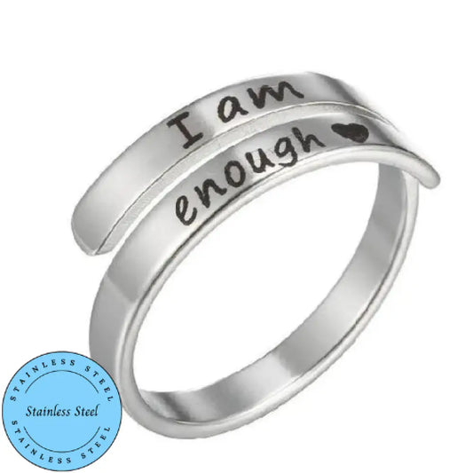 I Am Enough – Silver
