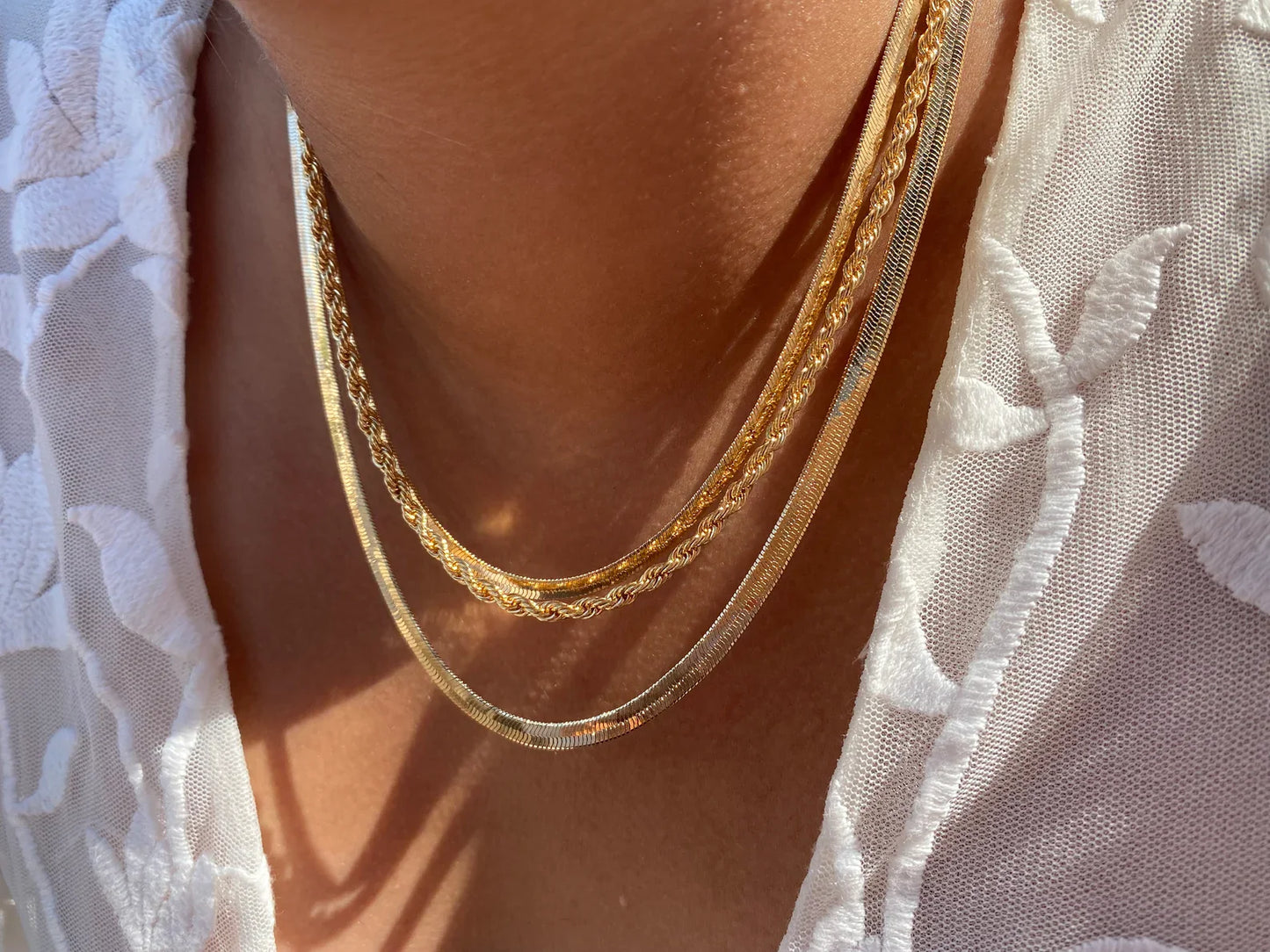 Gold Dripping Set