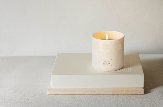 Pagua Bay Luxury Beeswax Candle by Isle de Nature