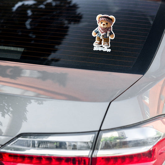 Pali Bear Bubble-free stickers