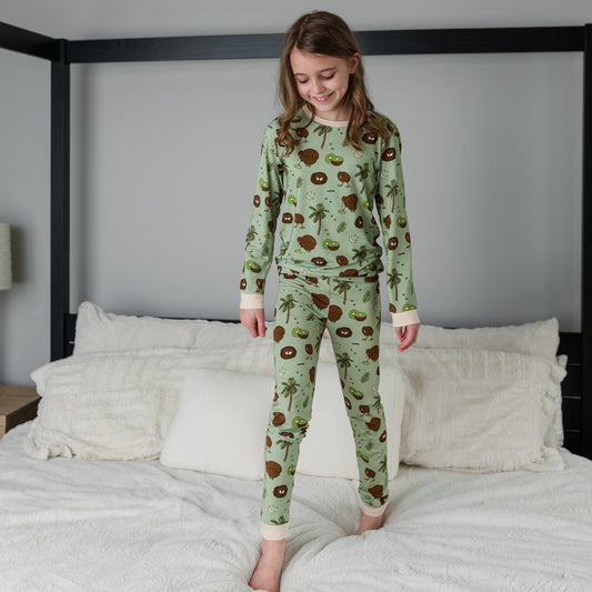 Kiwi Bird Kids Two-Piece Pajamas