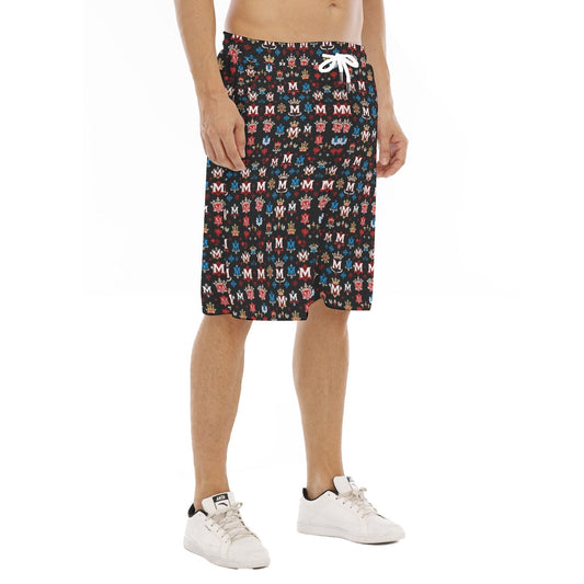 Munsieur Luxury Men's Fashion Shorts with Bold Streetwear Design
