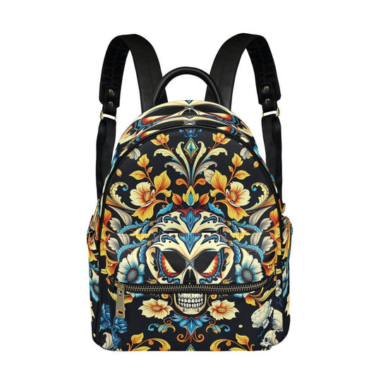 Munsieur Luxury Streetwear Backpack with Skull Design