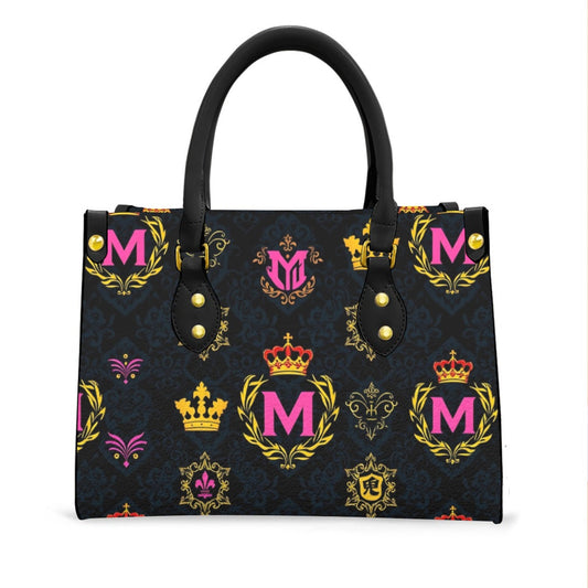Munsieur Printed Women's Handbag with Zip Pocket