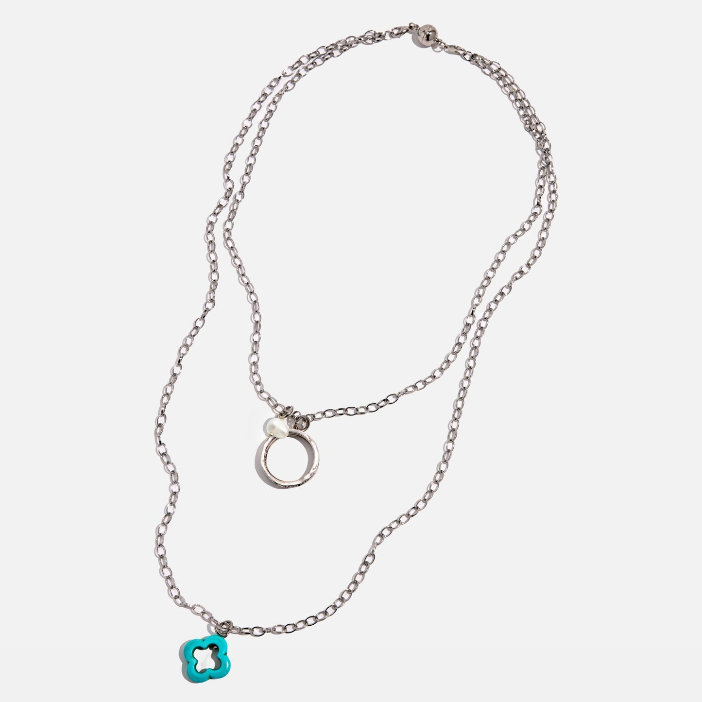 I Am Satisfied Where I Am and Eager For More Ring Original Necklace