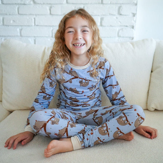 Sloth Kids Two-Piece Pajamas