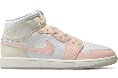 Jordan 1 Mid SE White Sea Glass Glacier Blue Guava Ice