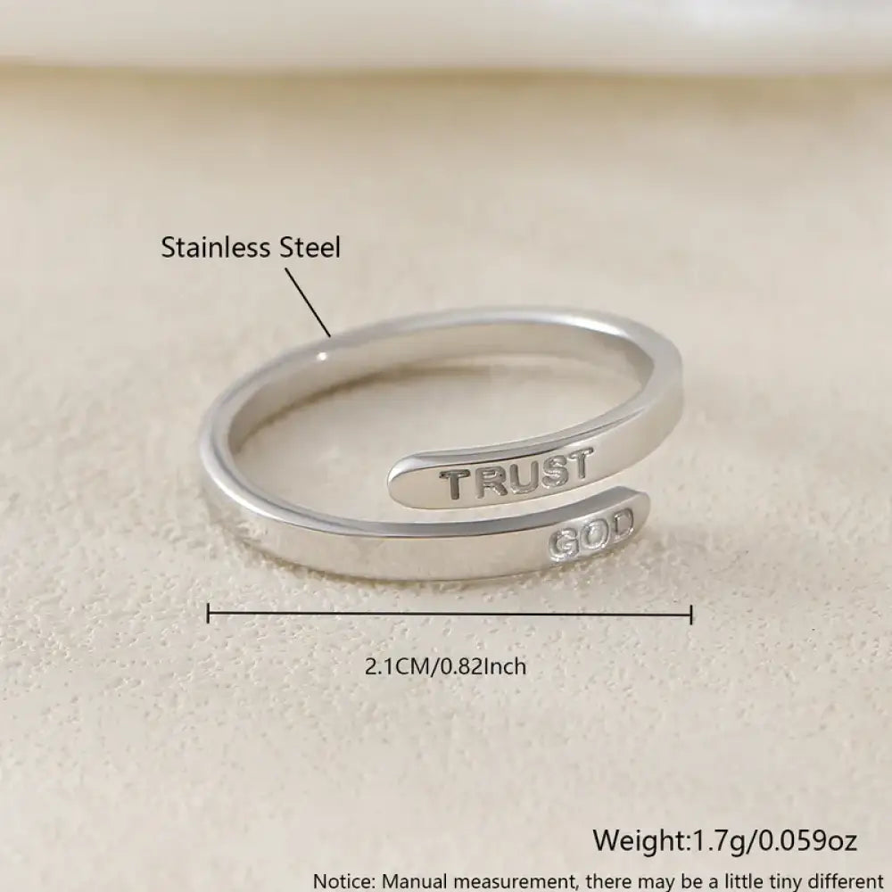 Trust God – Silver