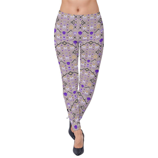 Munsieur Urban Luxury Leggings with Stylish Pattern