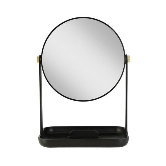 Back-to-School Makeup Mirror with Accessory Tray & Phone Holder